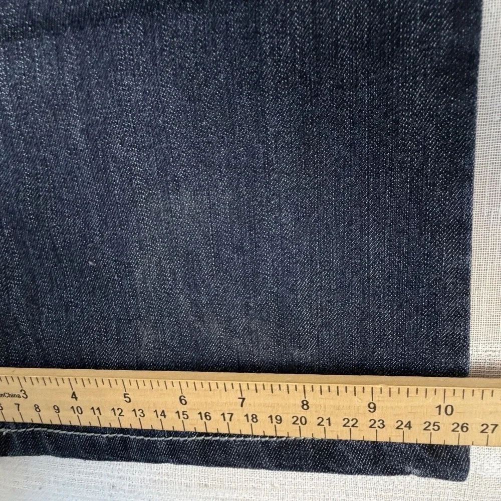 New CATO Lower Rise Boot Cut Women's Jeans 18W Dark Wash Embellished Pockets NWT